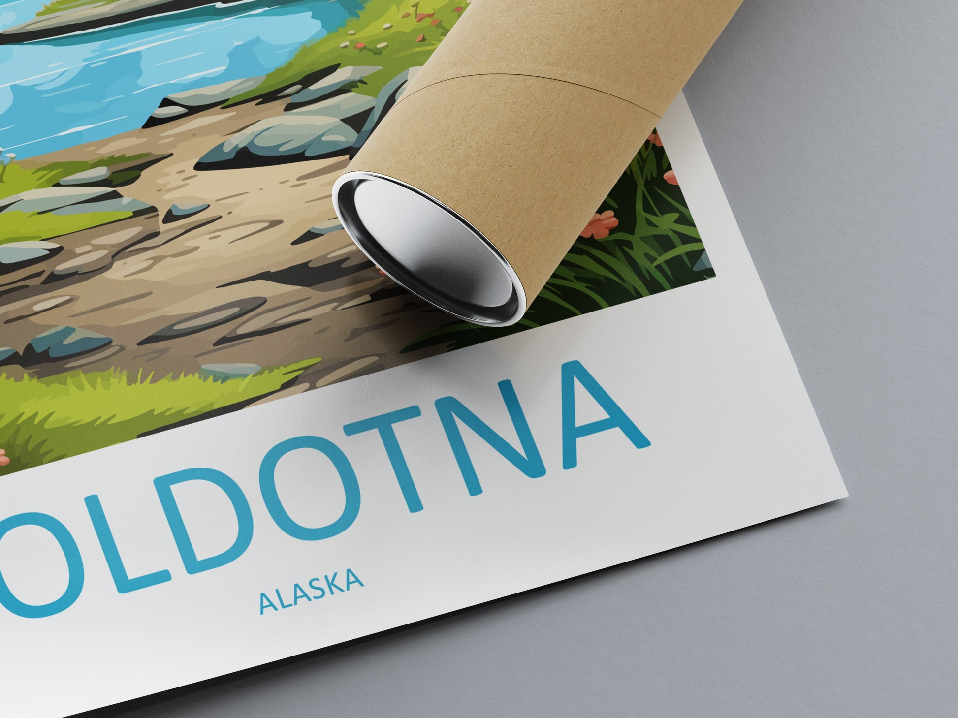 Soldotna Travel Print Wall Art Soldotna Wall Hanging Home Décor Soldotna Gift Art Lovers Alaska Art Lover Gift Soldotna Artwork Poster