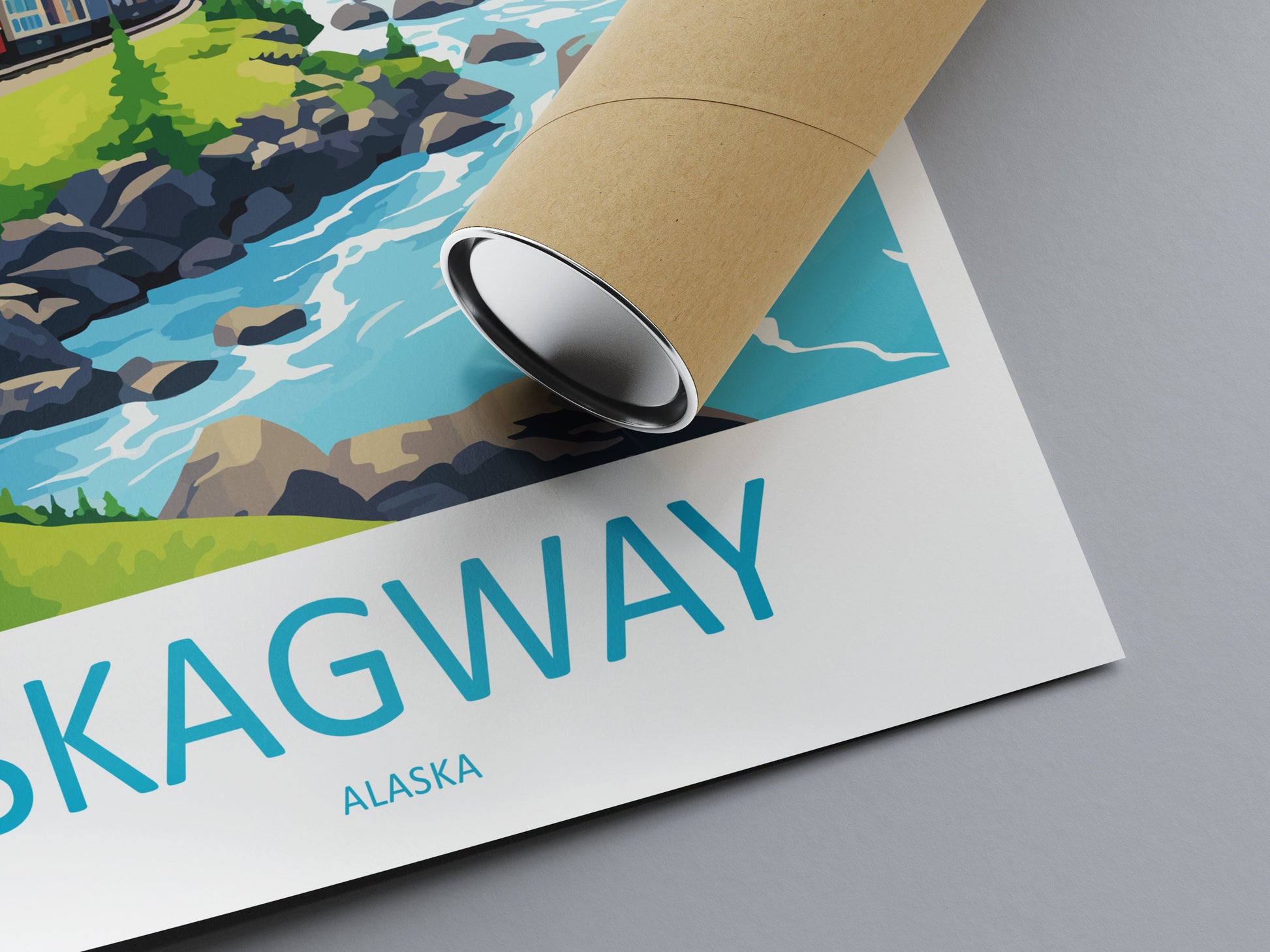 Skagway Travel Print Wall Art Skagway Wall Hanging Home Décor Skagway Gift Art Lovers Alaska Art Lover Gift Skagway Artwork