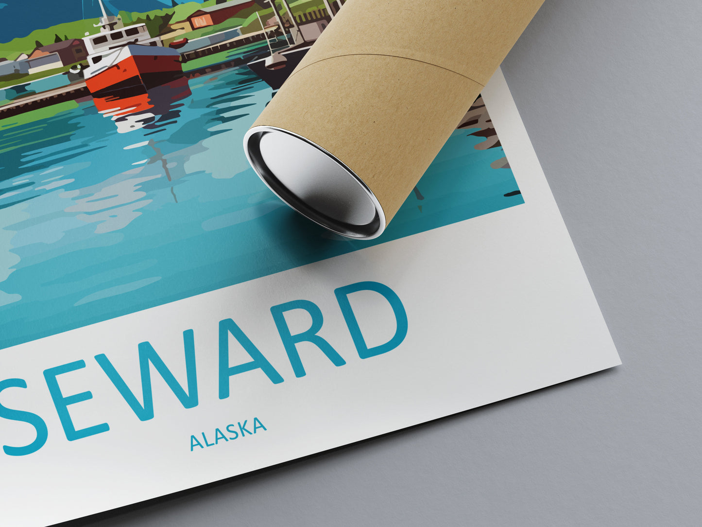 Seward Travel Print Wall Art Seward Wall Hanging Home Décor Seward Gift Art Lovers Alaska Art Lover Gift Seward Artwork