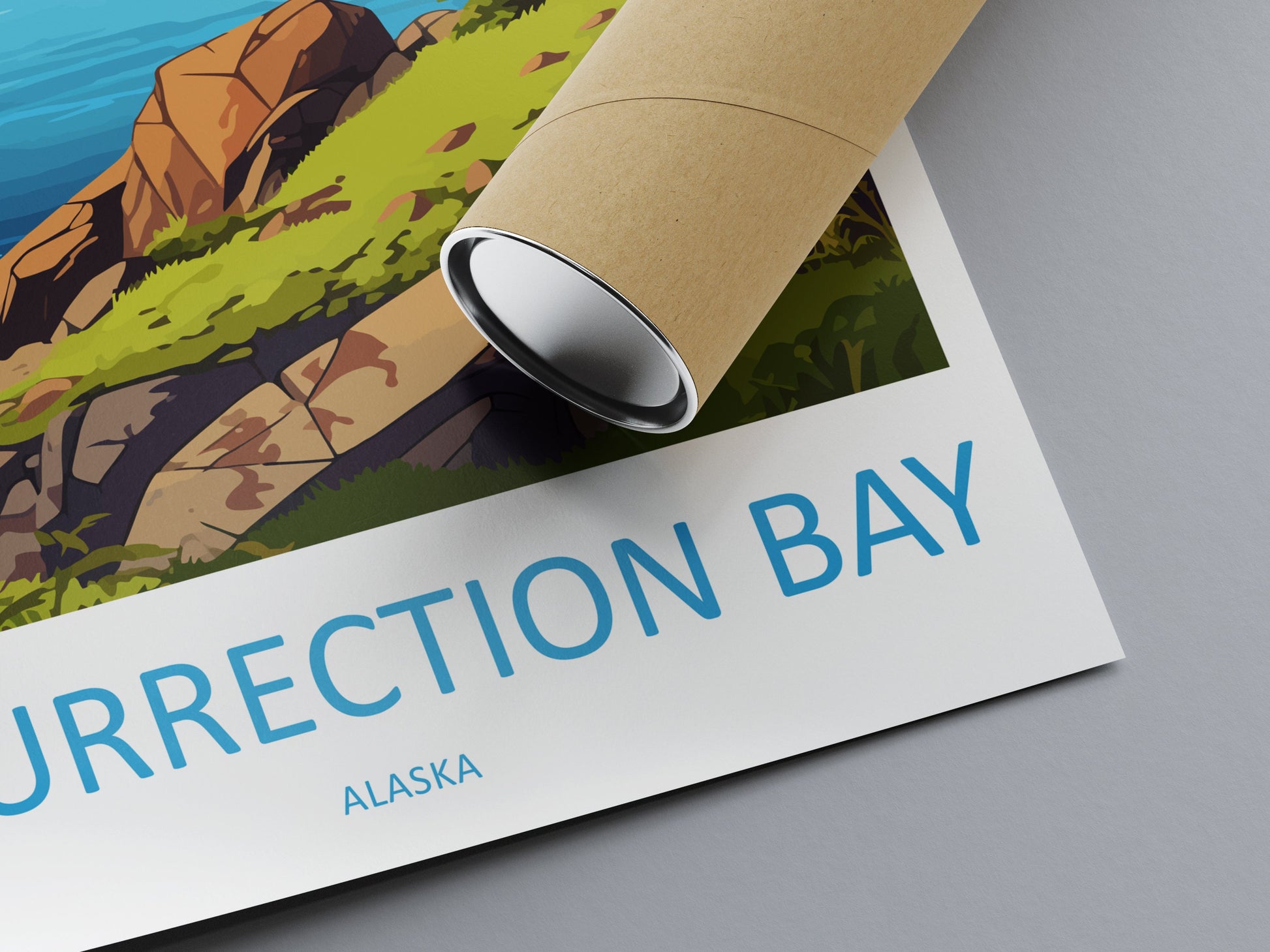 Resurrection Bay Travel Print Wall Art Resurrection Bay Wall Hanging Home Décor Resurrection Bay Gift Art Lovers Alaska Art Lover Gift