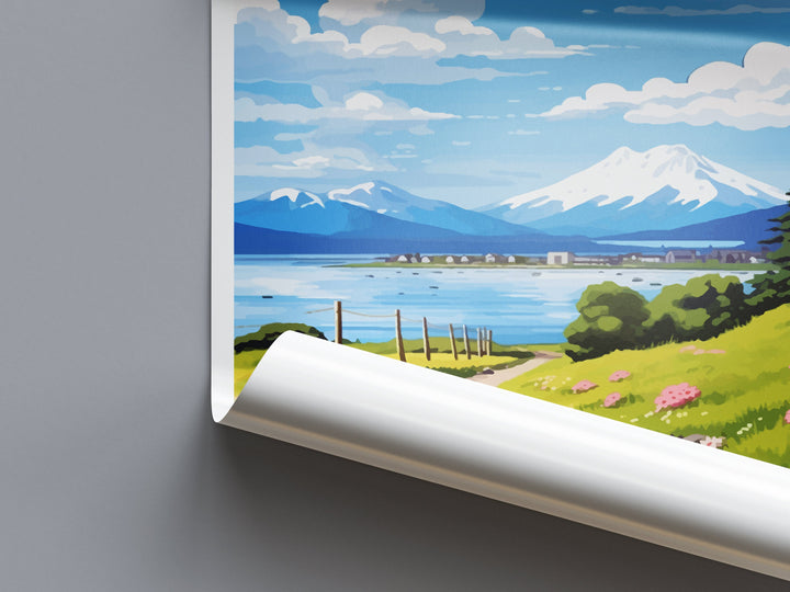 Homer Travel Print Wall Art Homer Wall Hanging Home Décor Homer Gift Art Lovers Alaska Art Lover Gift Homer Gift