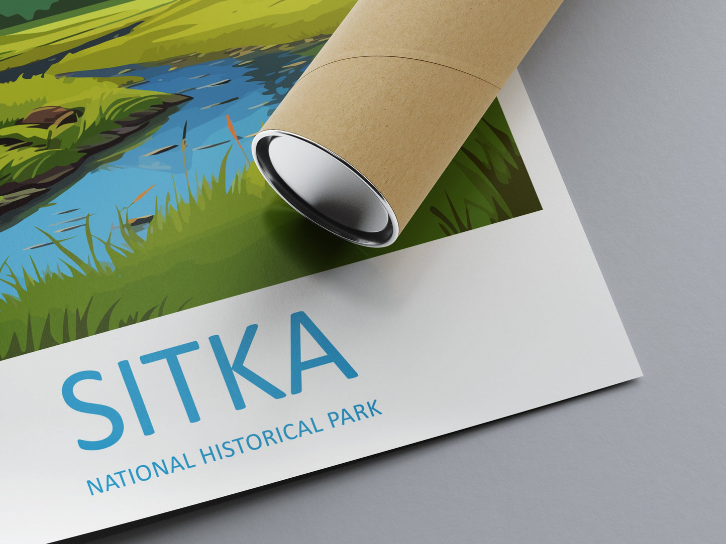 Sitka National Park Travel Print Wall Art Sitka Wall Hanging Home Décor Sitka Gift Art Lovers Alaska Art Lover Gift Sitka Park