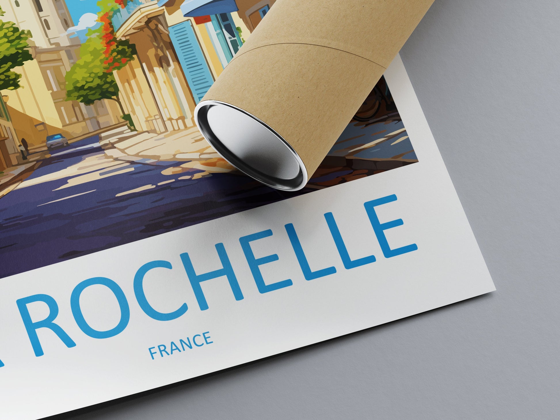 La Rochelle Travel Print Wall Art La Rochelle Wall Hanging Home Décor La Rochelle Gift Art Lovers France Art Lover Gift La Rochelle