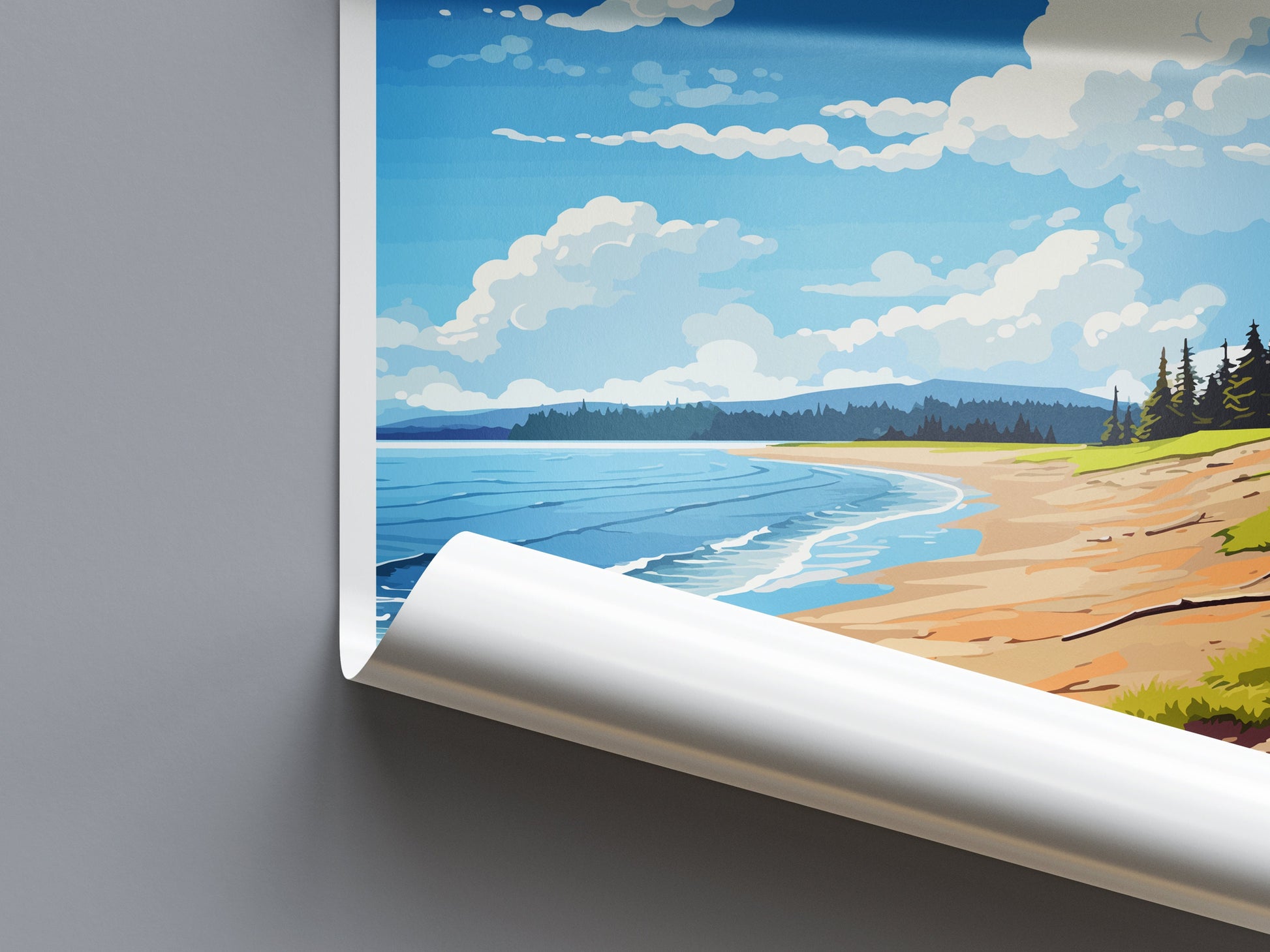 Anchor Point Beach Travel Print Wall Art Anchor Point Beach Wall Hanging Home Décor Anchor Point Beach Gift Art Lovers Alaska Art Lover