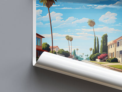 Ventura Travel Print Wall Art Ventura Wall Hanging Home Décor Ventura Gift Art Lovers California Art Lover
