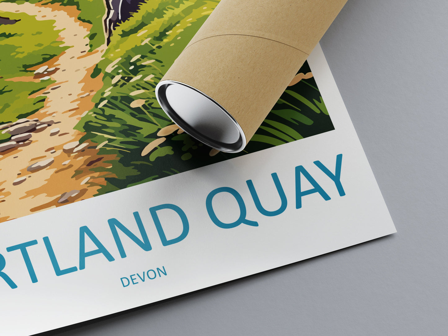 Hartland Quay Travel Print Wall Art Hartland Quay Wall Hanging Home Decor Hartland Quay Gift Art Lovers Wall Art Devon Travel Art