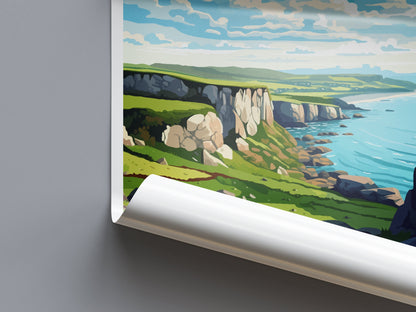 Great Orme Travel Print Wall Art Great Orme Wall Hanging Home Decor Great Orme Gift Art Lovers Wall Art Conwy Travel Art