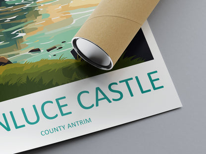 Dunluce Castle Travel Print Wall Art Dunluce Castle Wall Hanging Home Décor Dunluce Castle Gift Art Lovers Ireland Art Lover Gift Print