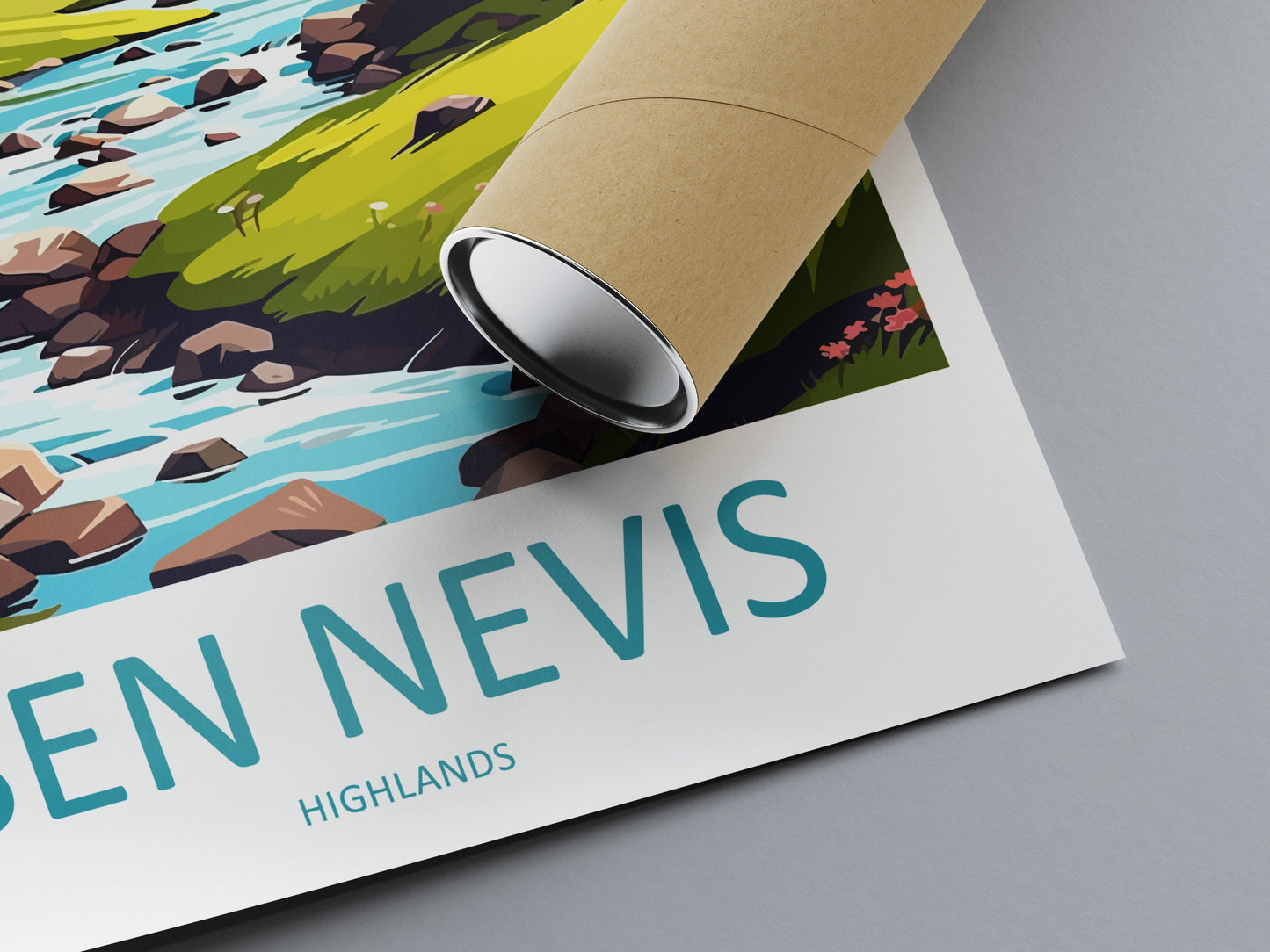 Ben Nevis Travel Print Wall Art Ben Nevis Wall Hanging Home Décor Ben Nevis Gift Art Lovers Scotland Art Lover Gift Ben Nevis Travel Artwork