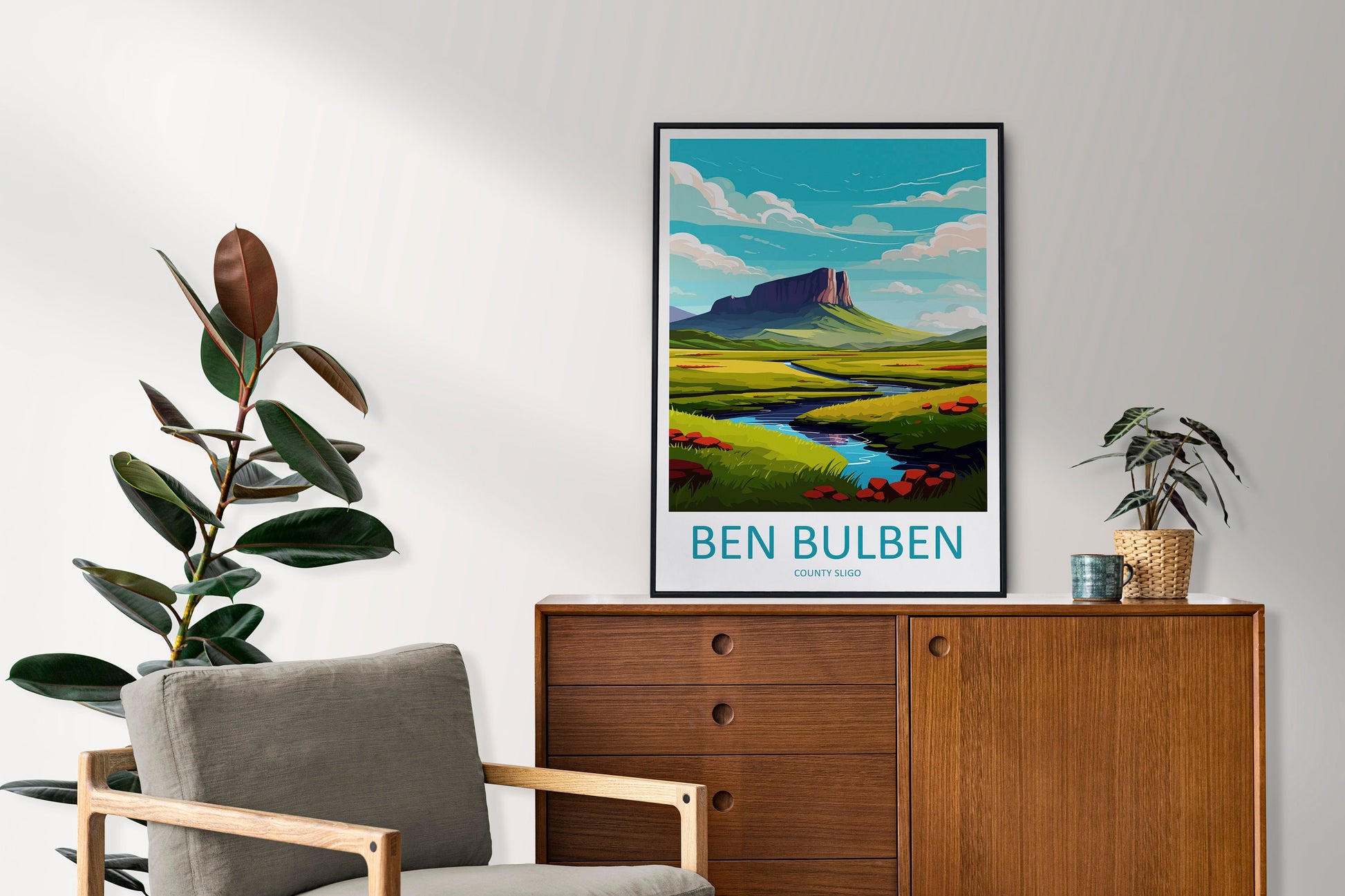 Ben Bulben Print Ben Bulben Home Décor Landscape Art Print Ben Bulben Wall Art for Ireland Enthusiast Gift Wall Hanging Art