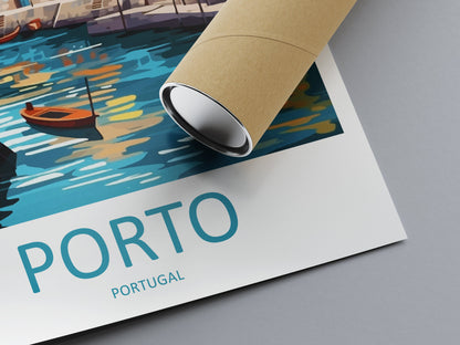 Porto Travel Print Wall Art Porto Wall Hanging Home Décor Porto Gift Art Lovers Portugal Art Lover Gift Porto Wall Décor Porto Travel Art