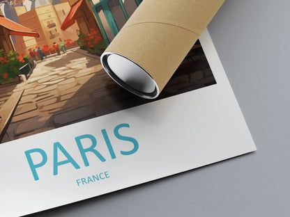 Paris Travel Print Wall Art Paris Wall Hanging Home Décor Paris Gift Art Lovers France Art Lover Gift Paris Print France Wall Art Décor