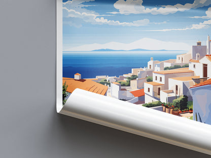 Costa de la Luz Travel Print Wall Art Costa de la Luz Wall Hanging Home Décor Costa de la Luz Gift Art Lovers Spain Art Gift Costa de la Luz