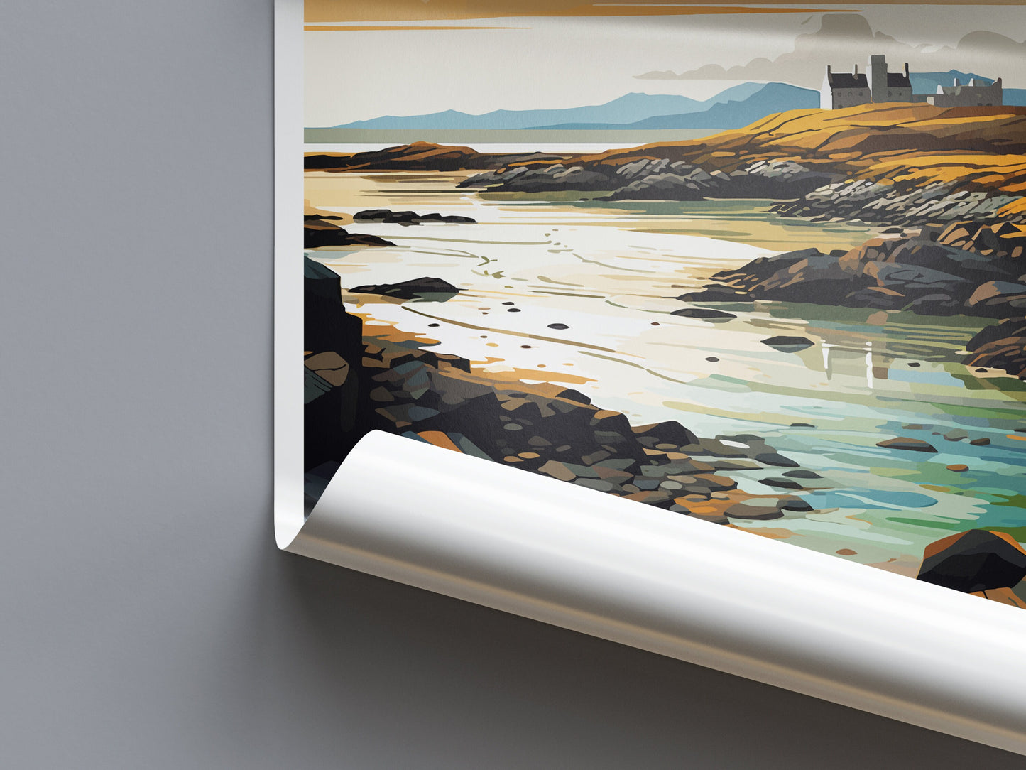 Isle Of Harris Travel Print Wall Art Isle Of Harris Wall Hanging Home Décor Isle Of Harris Gift Art Lovers Scotland Art Lover Gift Isle Art