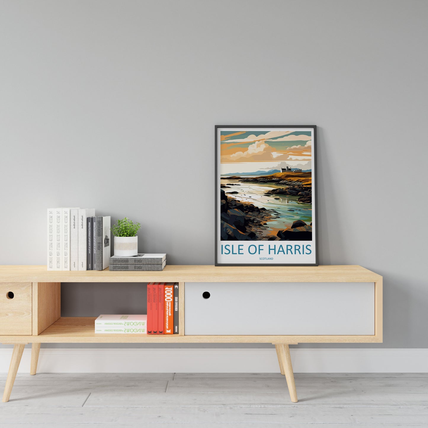 Isle Of Harris Travel Print Wall Art Isle Of Harris Wall Hanging Home Décor Isle Of Harris Gift Art Lovers Scotland Art Lover Gift Isle Art