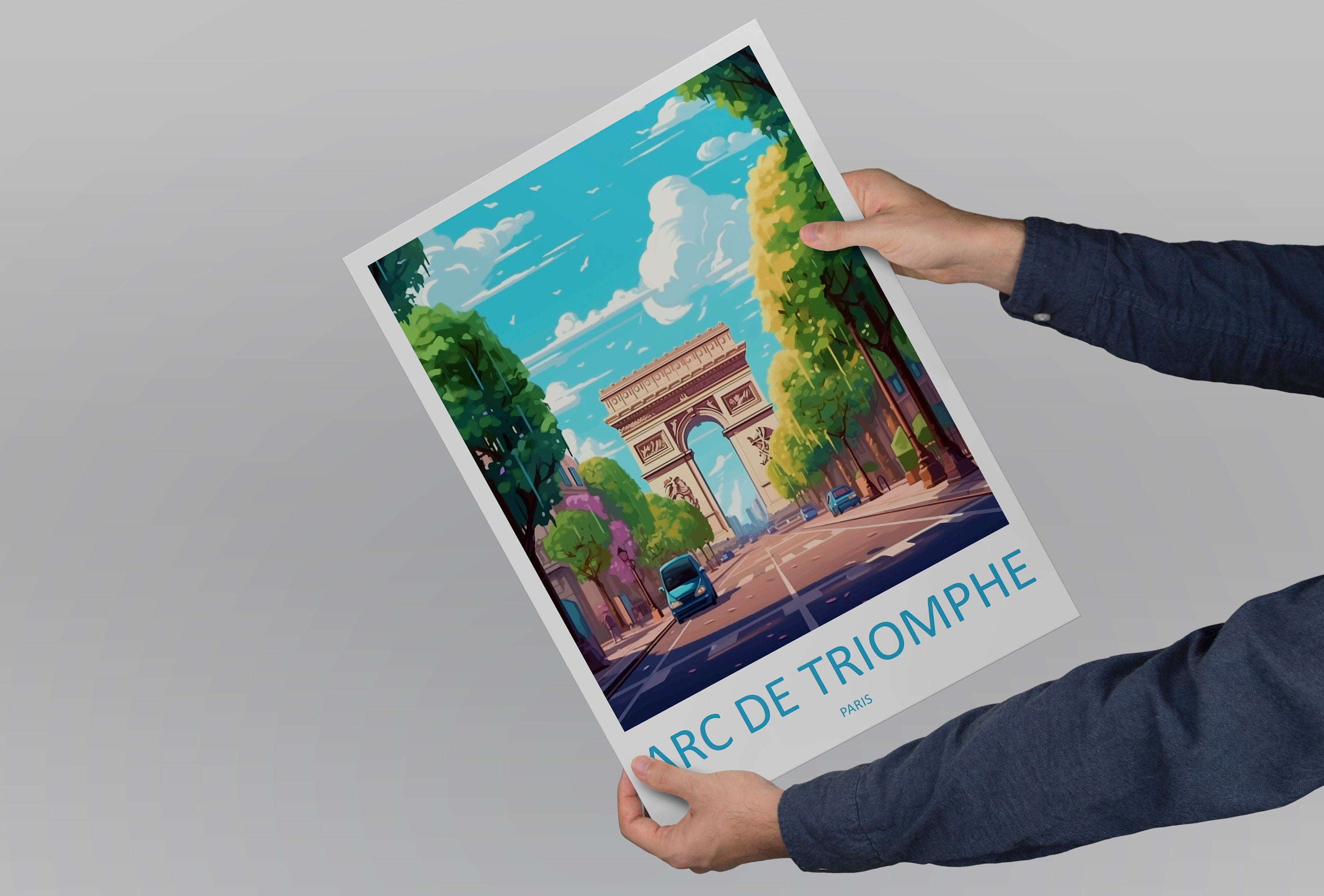 Arc De Triomphe Travel Print Wall Art Arc De Triomphe Wall Hanging Home Décor Arc De Triomphe Gift Art Lovers France Art Lover Gift Paris