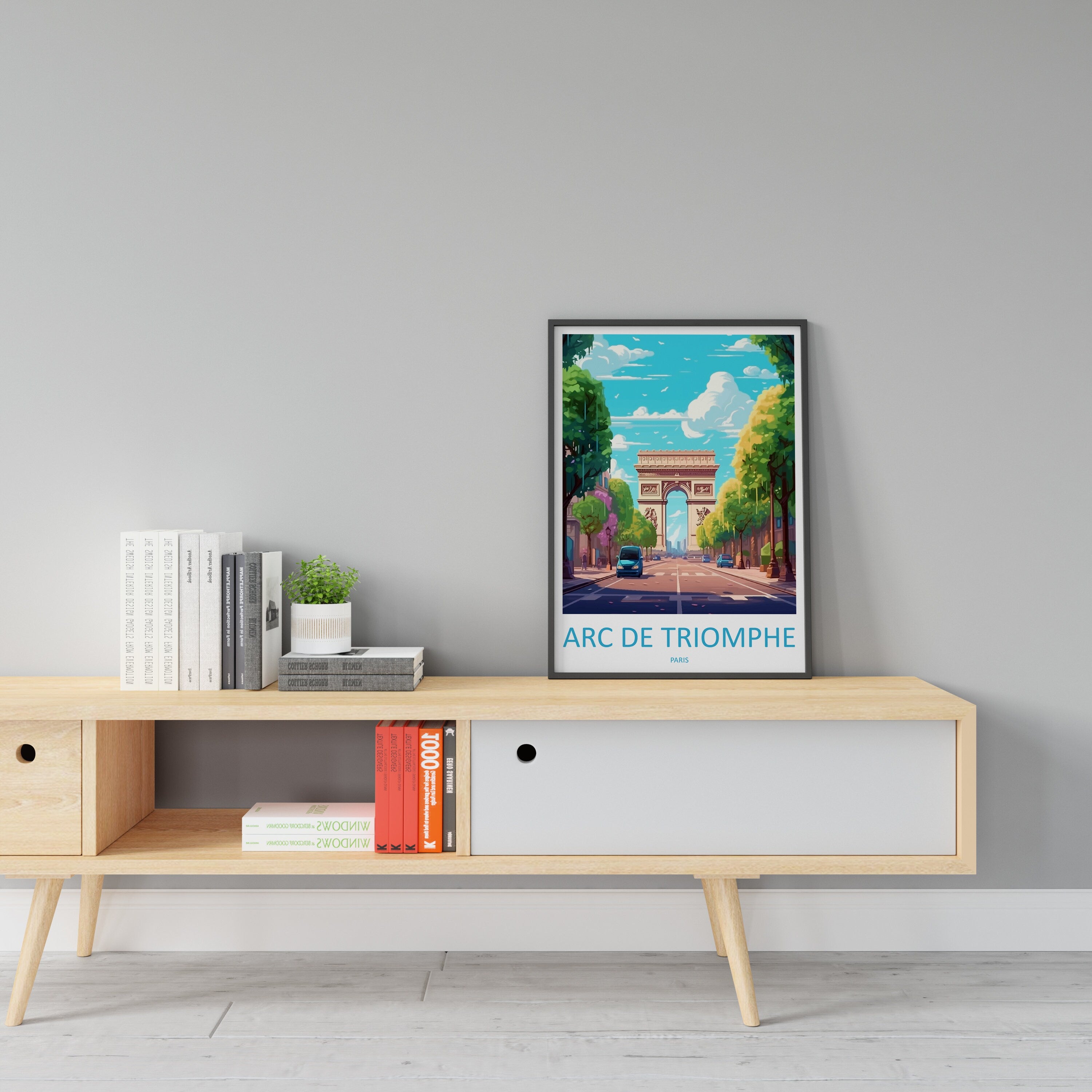 Arc De Triomphe Travel Print Wall Art Arc De Triomphe Wall Hanging Home Décor Arc De Triomphe Gift Art Lovers France Art Lover Gift Paris