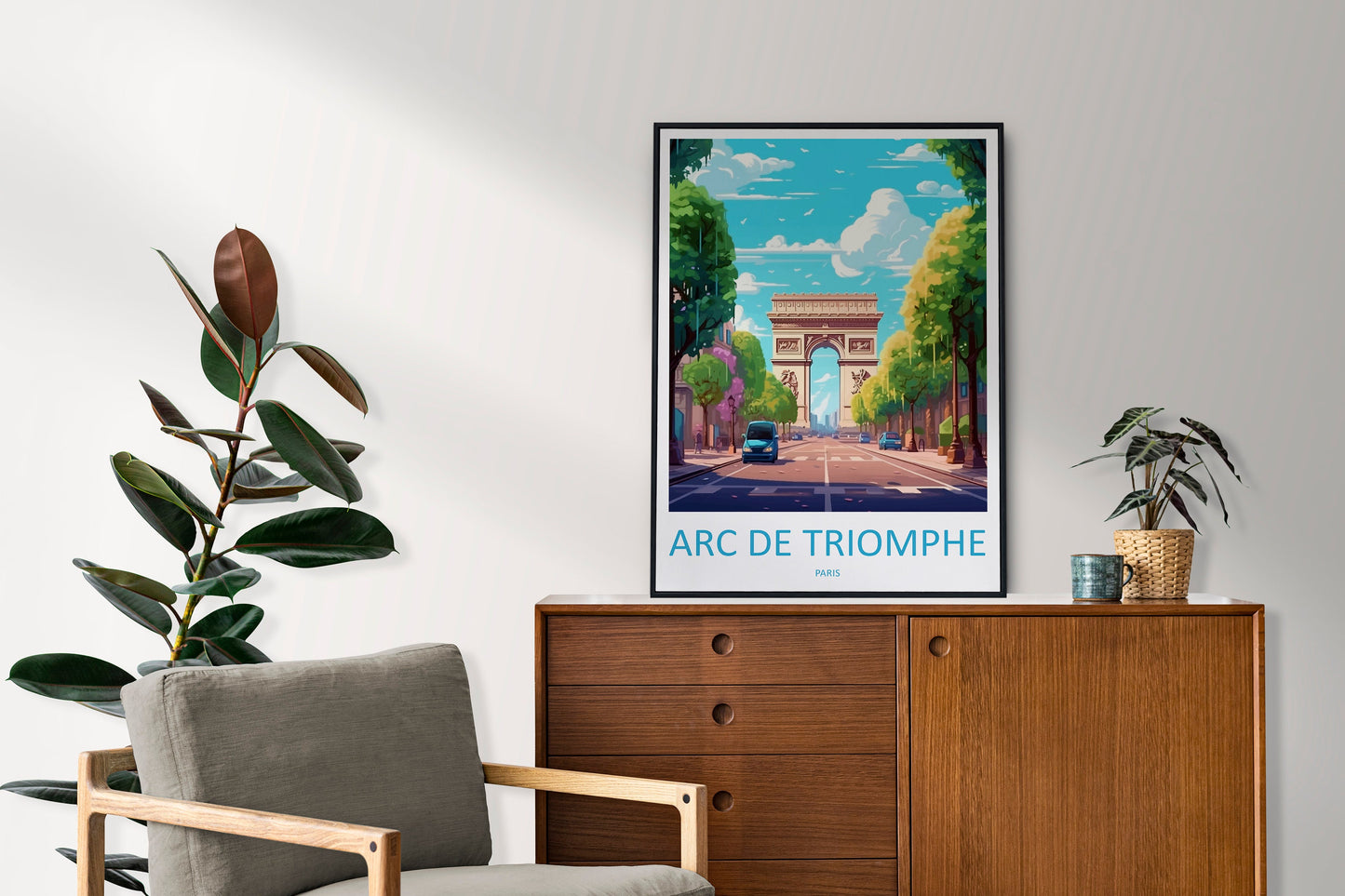 Arc De Triomphe Travel Print Wall Art Arc De Triomphe Wall Hanging Home Décor Arc De Triomphe Gift Art Lovers France Art Lover Gift Paris