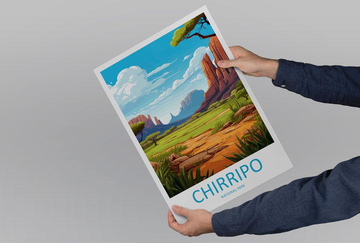 Chirripo National Park Travel Print Wall Art Chirripo Wall Hanging Home Décor Chirripo National Park Gift Art Costa Rica