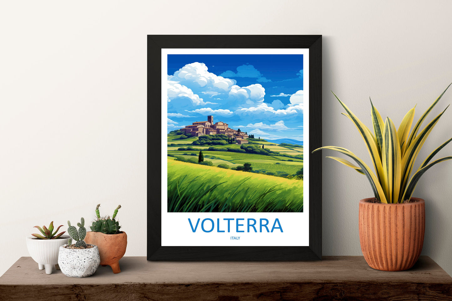 Volterra Travel Print Wall Art Volterra Italy Wall Hanging Home Decoration Volterra Gift Art Lovers Wall Art Print Volterra Italy
