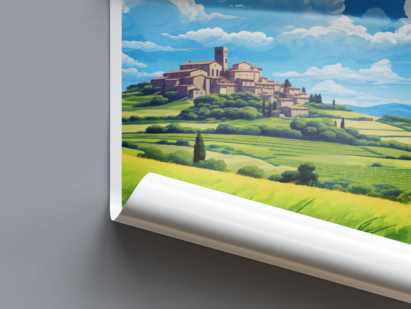Volterra Travel Print Wall Art Volterra Italy Wall Hanging Home Decoration Volterra Gift Art Lovers Wall Art Print Volterra Italy