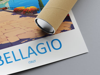 Bellagio Travel Print Wall Art Bellagio Italy Wall Hanging Home Decor Bellagio Gift Art Lovers Wall Art Print Bellagio Italy
