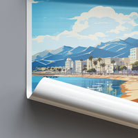 Agadir Travel Print Wall Art Agadir Wall Hanging Home Décor Agadir Gift Art Lovers Morocco Art Lover Gift Wall Art Morocco Art Decor