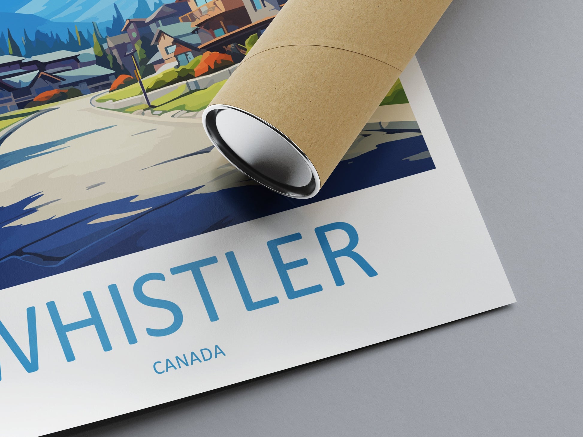 Whistler Travel Print Wall Art Whistler Wall Hanging Home Décor Whistler Gift Art Lovers Canada Art Lover Gift Whistler Gift
