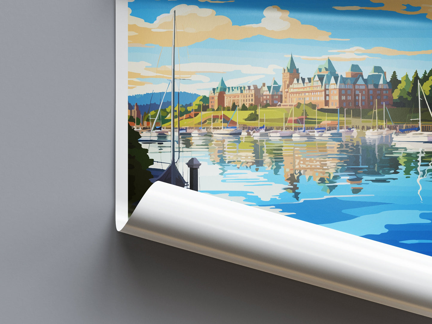 Victoria Travel Print Wall Art Victoria Wall Hanging Home Décor Victoria Gift Art Lovers Canada Art Lover Gift Victoria Gift