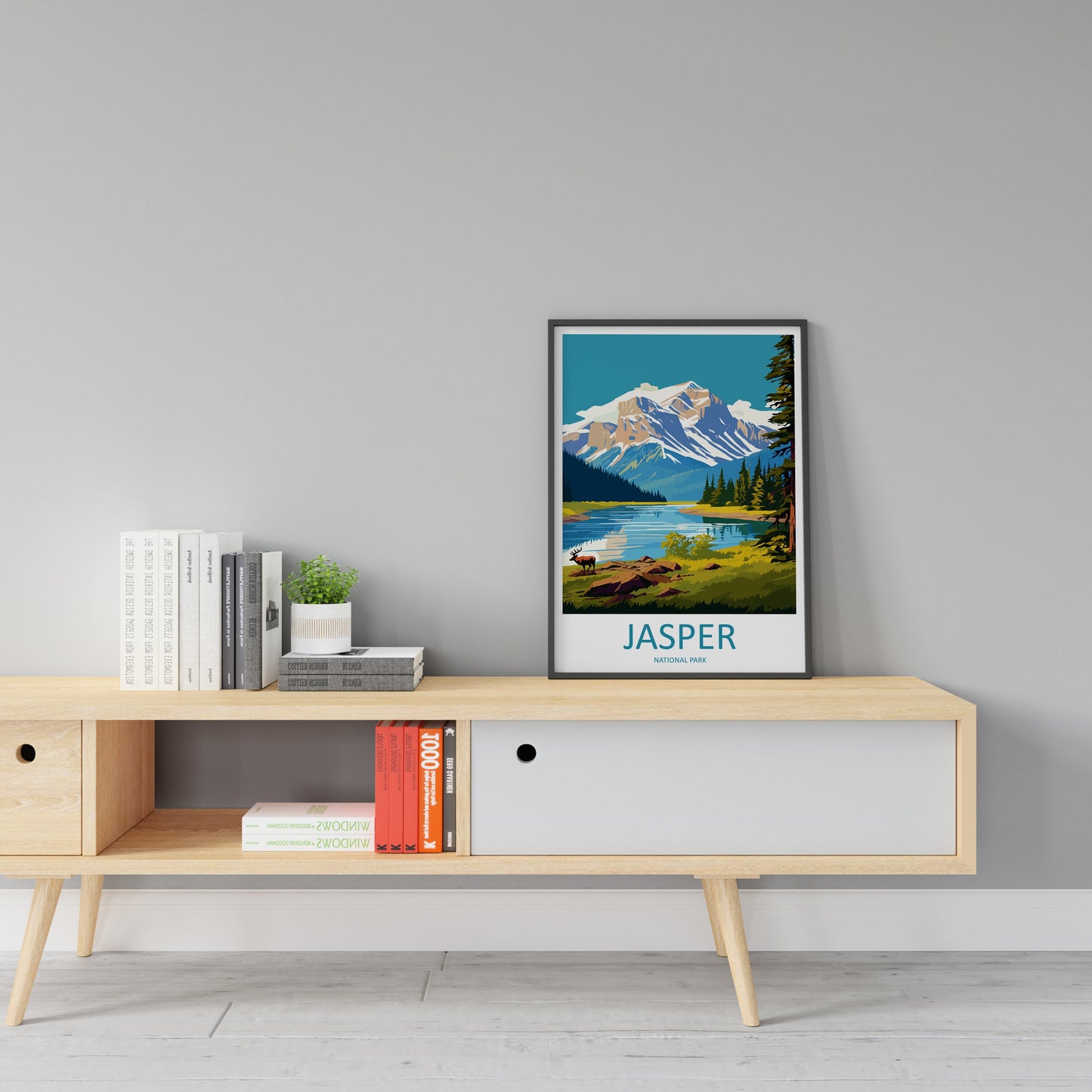 Jasper National Park Travel Print Wall Art Jasper National Park Wall Hanging Home Décor Jasper National Park Gift Art Lovers Canada Art Gift