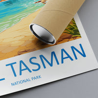 Abel Tasman National Park Travel Print Wall Art Abel Tasman Wall Hanging Home Décor Abel Tasman Gift Art Lovers New Zealand Art Lover Gift