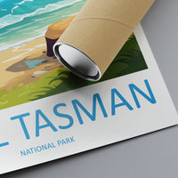 Abel Tasman National Park Travel Print Wall Art Abel Tasman Wall Hanging Home Décor Abel Tasman Gift Art Lovers New Zealand Art Lover Gift