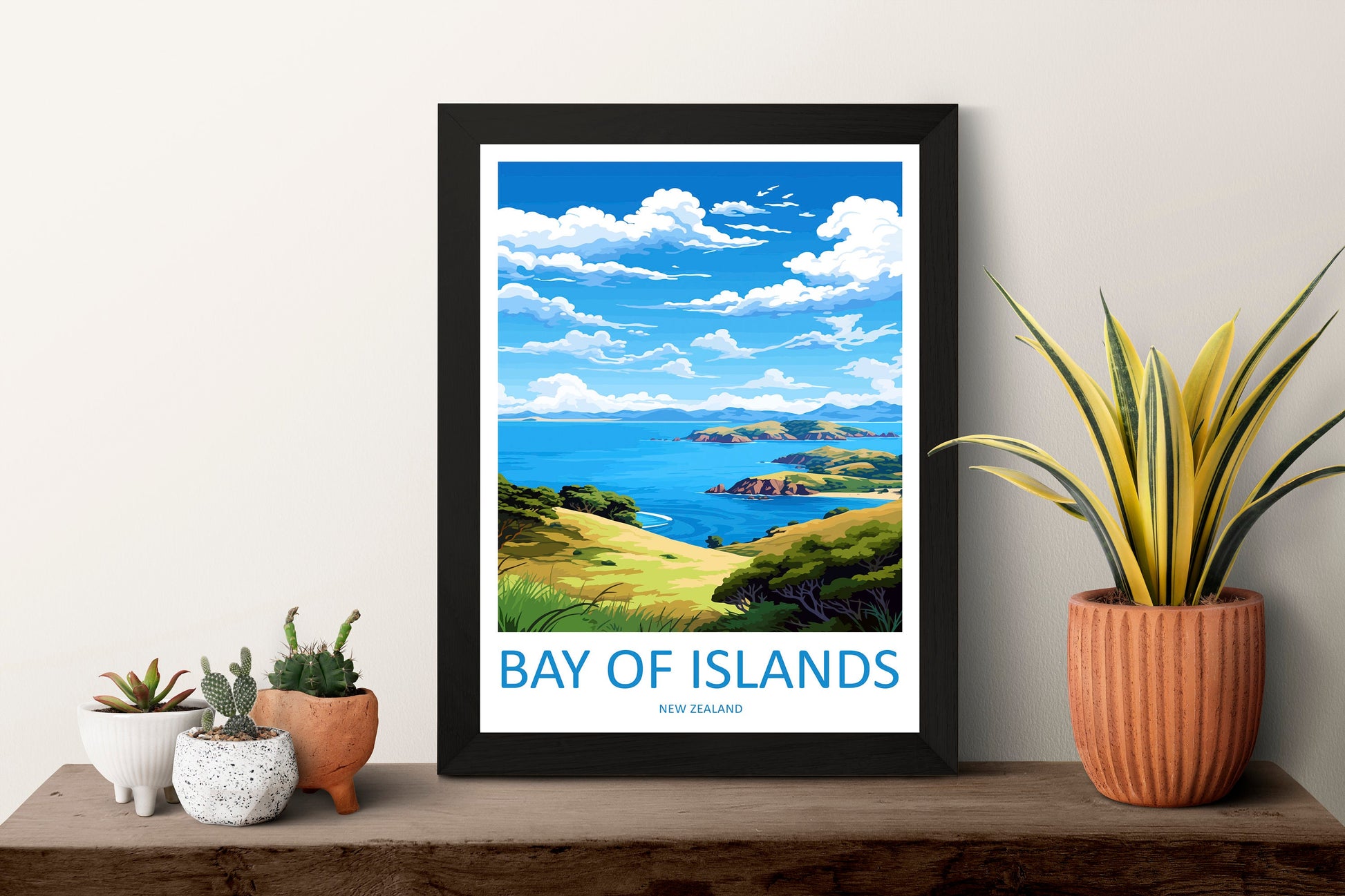 Bay Of Islands Travel Print Wall Art Bay Of Islands Wall Hanging Home Décor Bay Of Islands Gift Art Lovers New Zealand Art Lover Gift