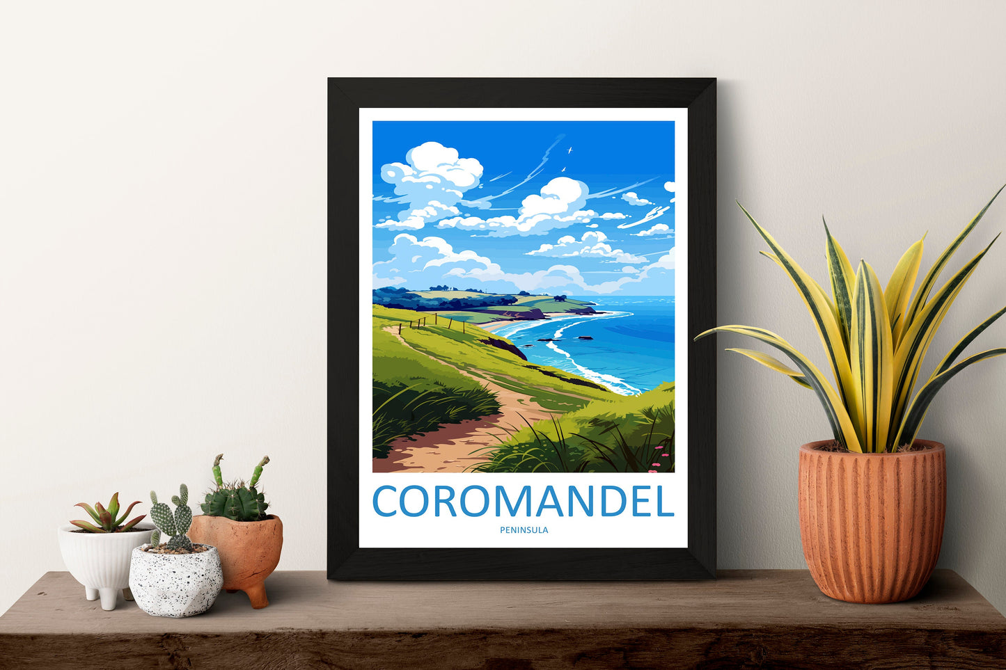 Coromandel Peninsula Travel Print Wall Art Coromandel Peninsula Wall Hanging Home Décor Coromandel Peninsula Gift Art Lovers New Zealand Art