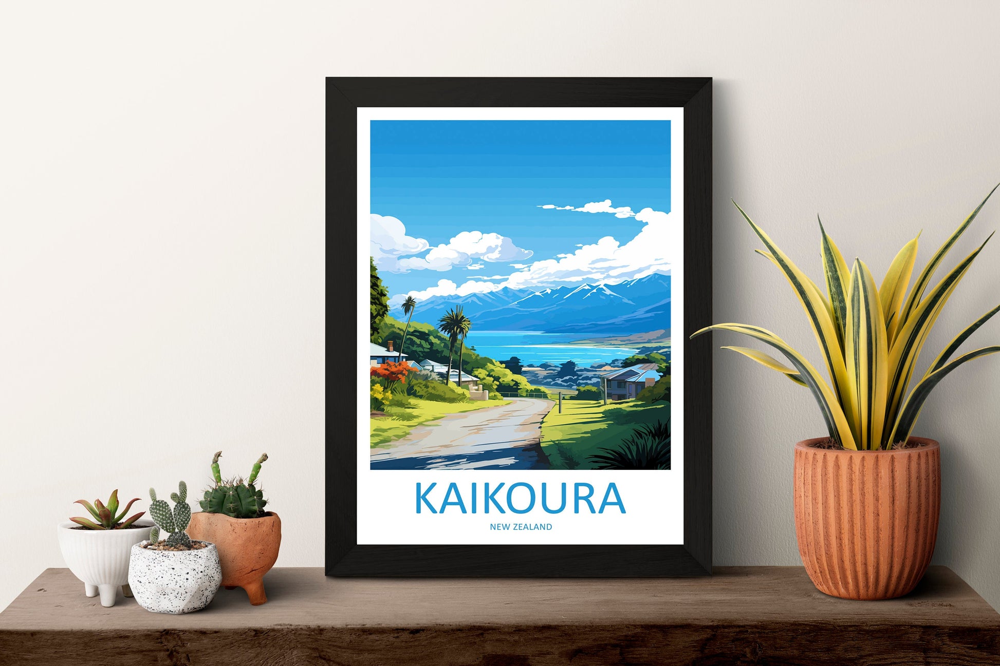 Kaikoura Travel Print Wall Art Kaikoura Wall Hanging Home Décor Kaikoura Gift Art Lovers New Zealand Art Lover Gift Kaikoura NZ Art
