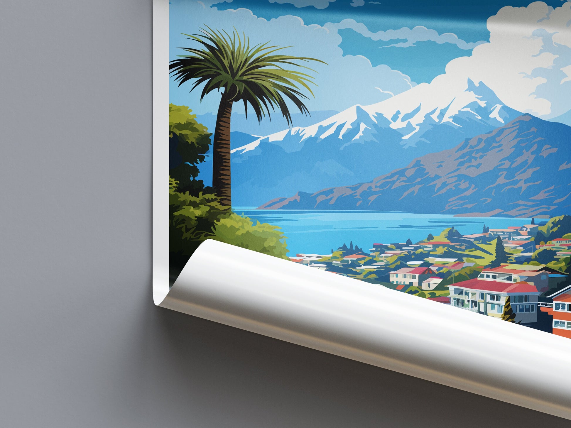 Nelson Travel Print Wall Art Nelson Wall Hanging Home Décor Nelson Gift Art Lovers New Zealand Art Lover Gift Nelson New Zealand Poster