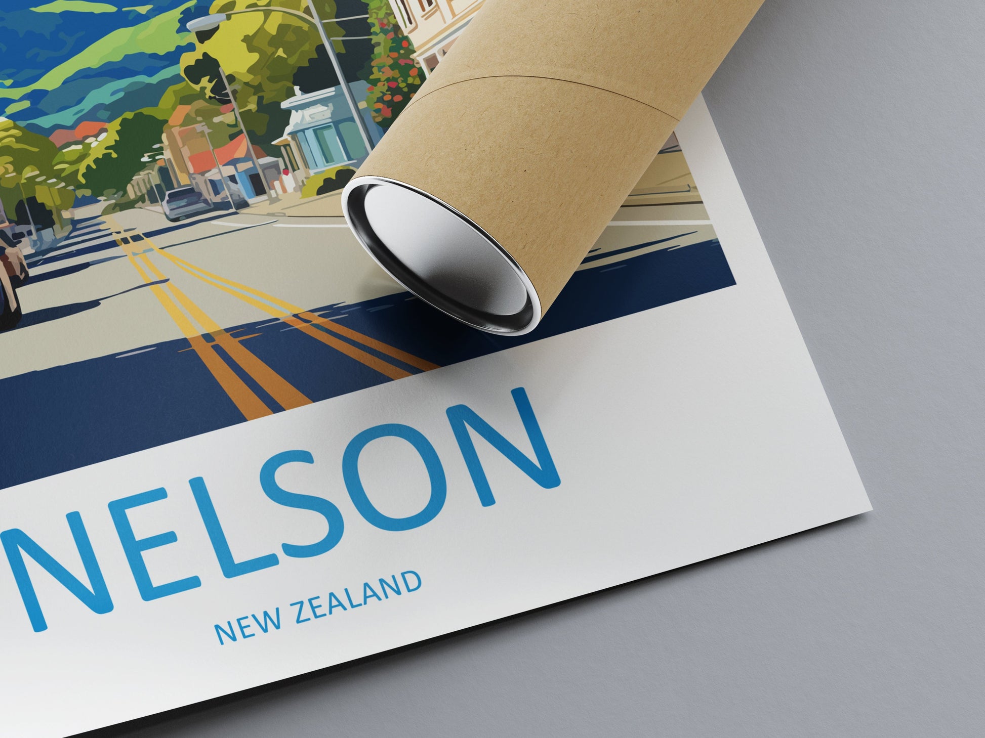 Nelson Travel Print Wall Art Nelson Wall Hanging Home Décor Nelson Gift Art Lovers New Zealand Art Lover Gift Nelson New Zealand Poster