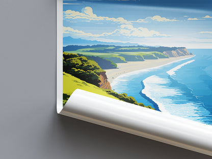 Waitakere Ranges Travel Print Wall Art Waitakere Ranges Wall Hanging Home Décor Waitakere Ranges Gift Art Lovers New Zealand Art Lover Gift