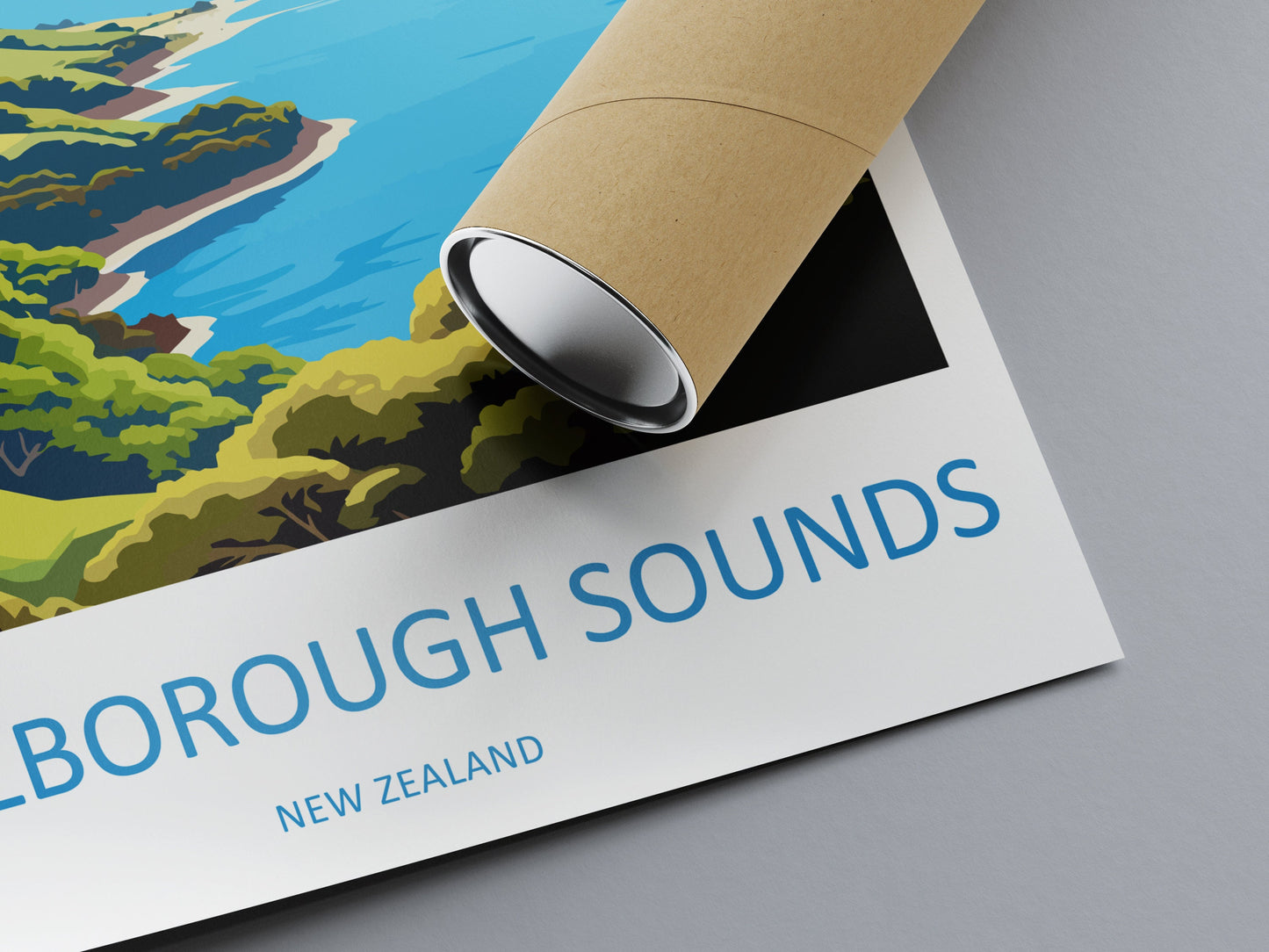 Marlborough Sounds Travel Print Wall Art Marlborough Sounds Wall Hanging Home Décor Marlborough Sounds Gift Art Lovers New Zealand Art Lover