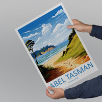Abel Tasman Coastal Track Travel Print Wall Art Abel Tasman Wall Hanging Home Décor Abel Tasman Gift Art Lovers New Zealand Art Lover