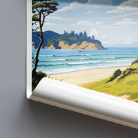 Abel Tasman Coastal Track Travel Print Wall Art Abel Tasman Wall Hanging Home Décor Abel Tasman Gift Art Lovers New Zealand Art Lover