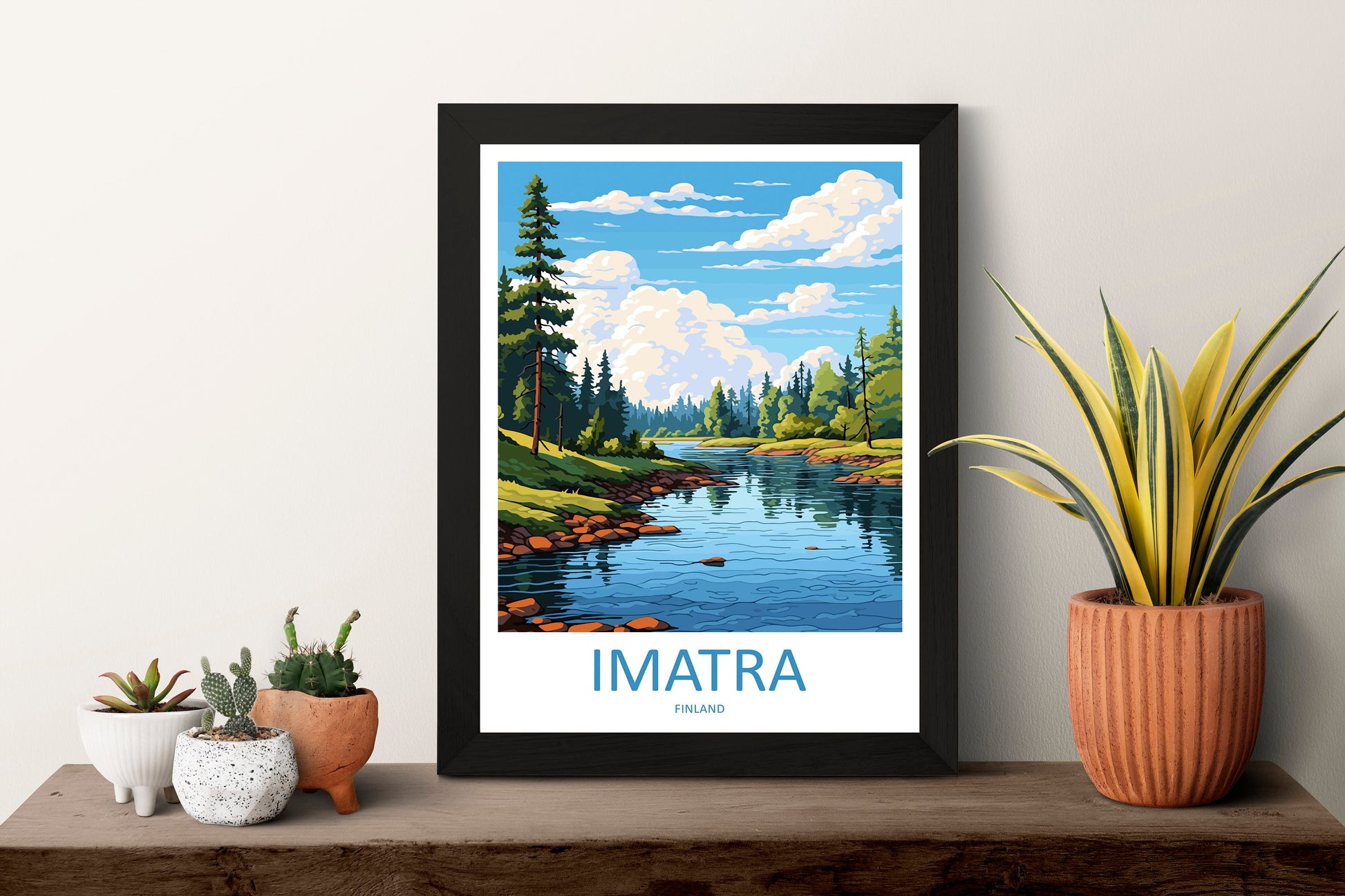Imatra Travel Print Wall Art Imatra Wall Hanging Home Decor Imatra Gift Art Lovers Wall Art Print Art Finland Wall Print
