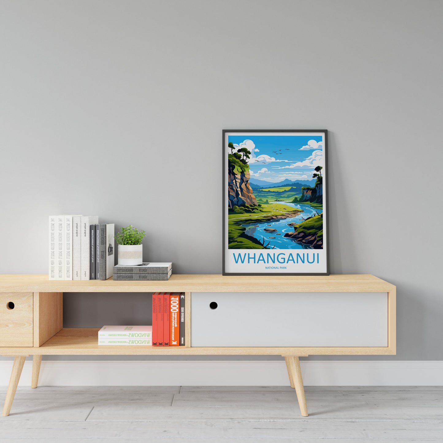 Whanganui National Park Travel Print Wall Art Whanganui National Park Wall Hanging Home Décor Whanganui National Park Gift Art Lovers
