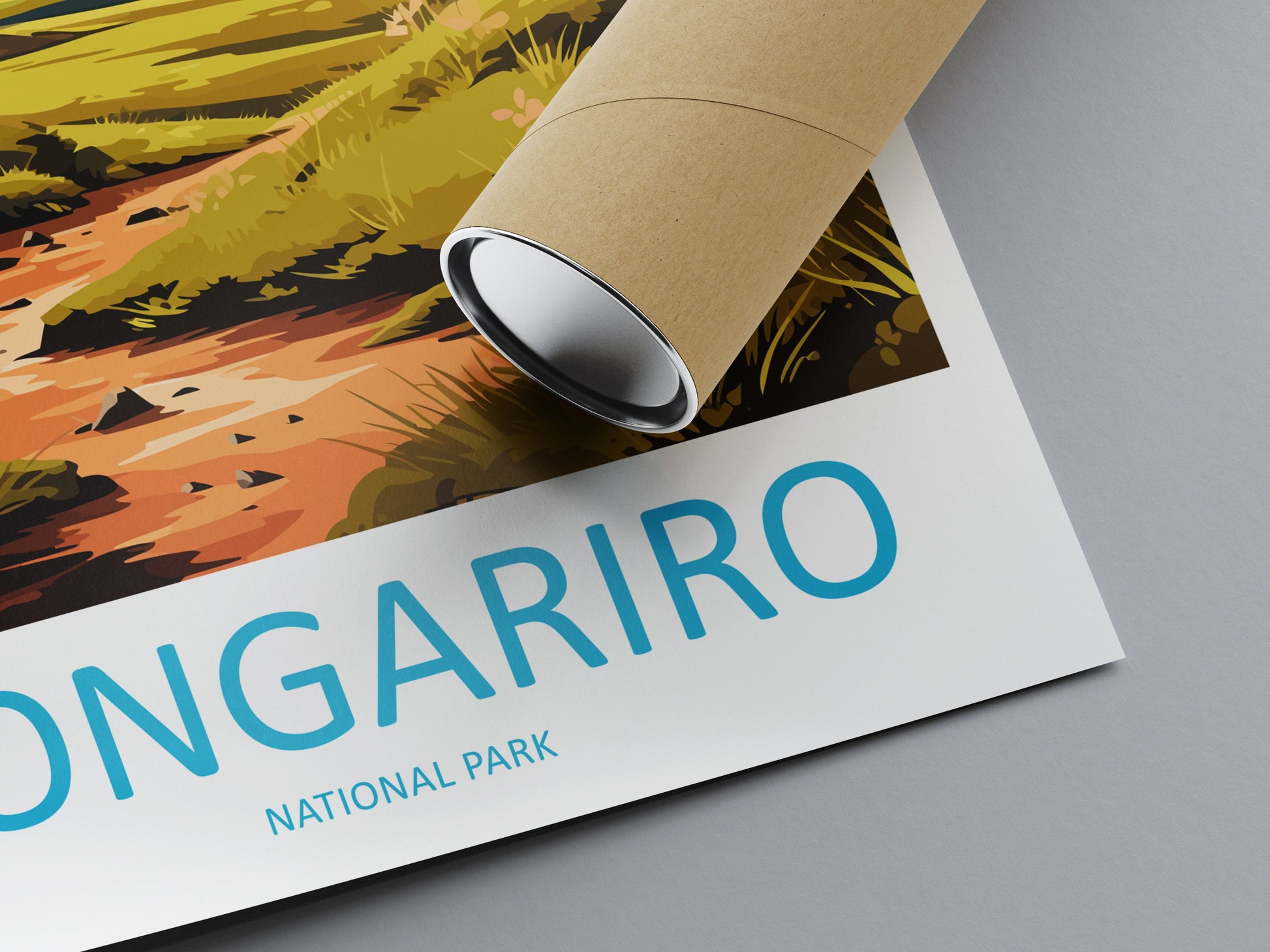 Tongariro National Park Travel Print Wall Art Tongariro National Park Wall Hanging Home Décor Tongariro National Park Gift Art Lovers