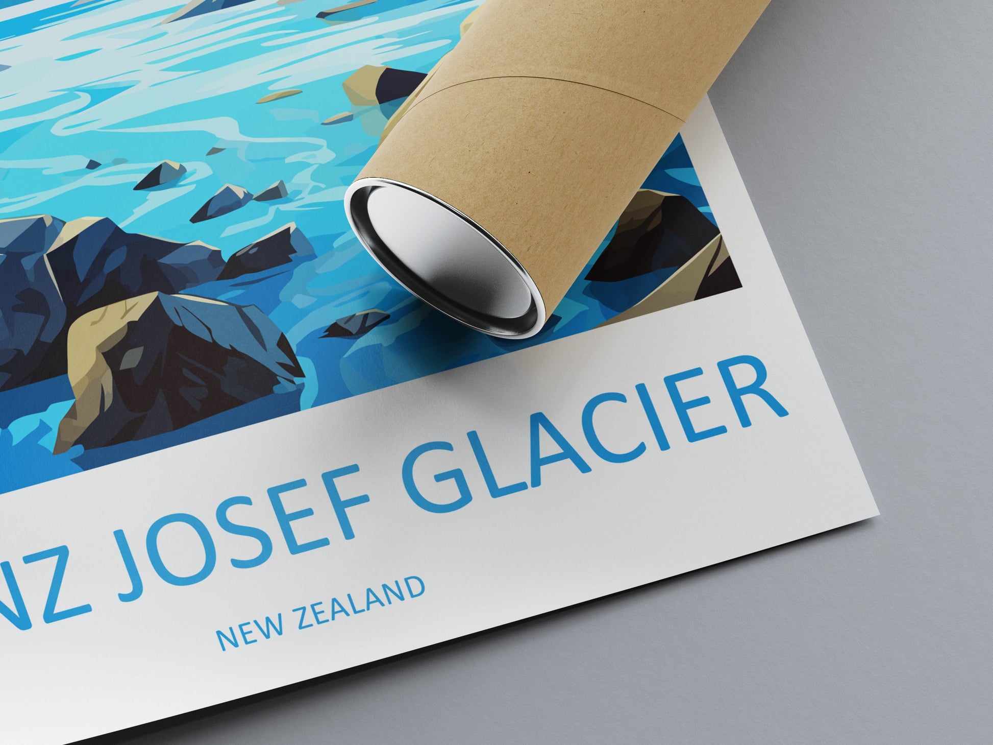 Franz Josef Glacier Travel Print Wall Art Franz Josef Glacier Wall Hanging Home Décor Franz Josef Glacier Gift Art Lovers New Zealand Travel