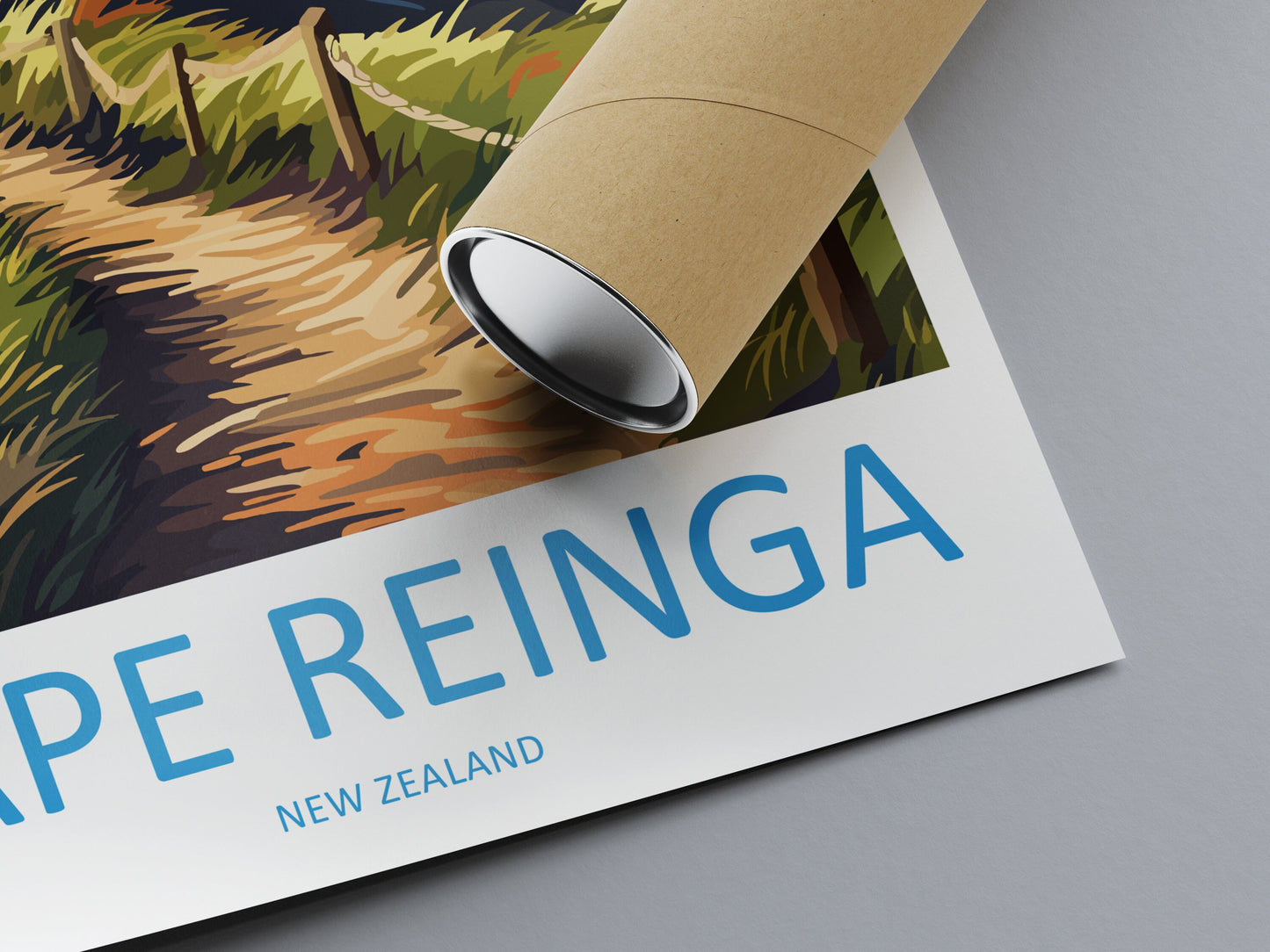 Cape Reinga Travel Print Wall Art Cape Reinga Wall Hanging Home Décor Cape Reinga Gift Art Lovers New Zealand Travel Print