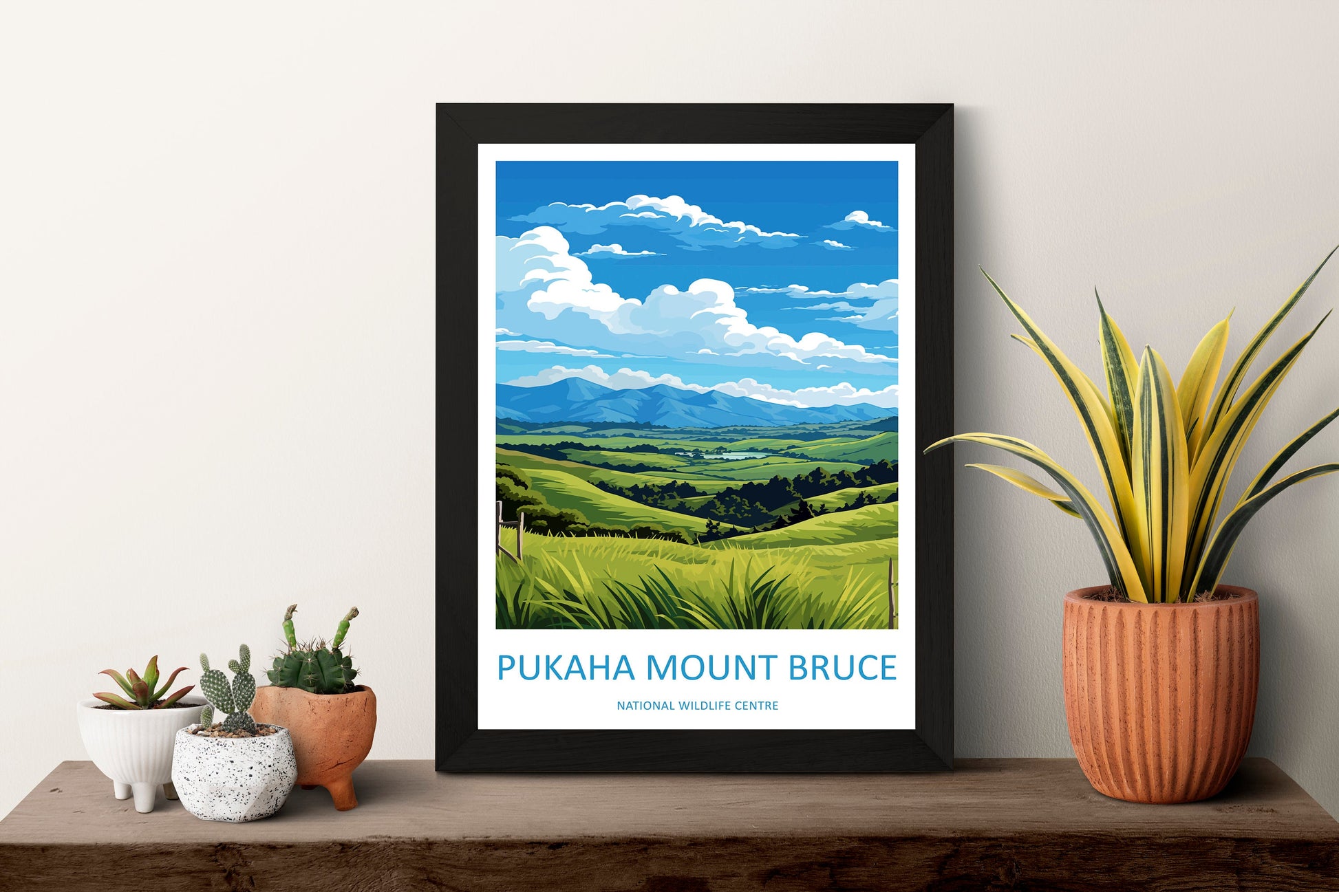 Pukaha National Wildlife Centre Travel Print Wall Art Pukaha National Wildlife Centre Wall Hanging Home Décor Pukaha Gift Art Lovers NZ