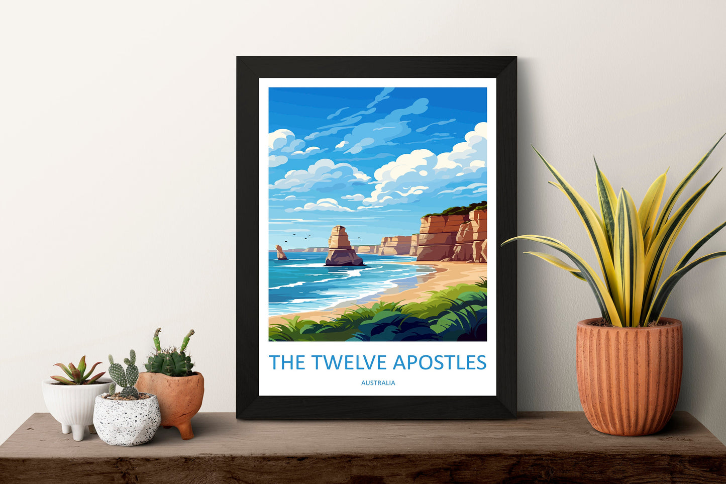 The Twelve Apostles Travel Print Wall Art Twelve Apostles Wall Hanging Home Décor Twelve Apostles Gift Art Lovers Wall Art Australia Poster