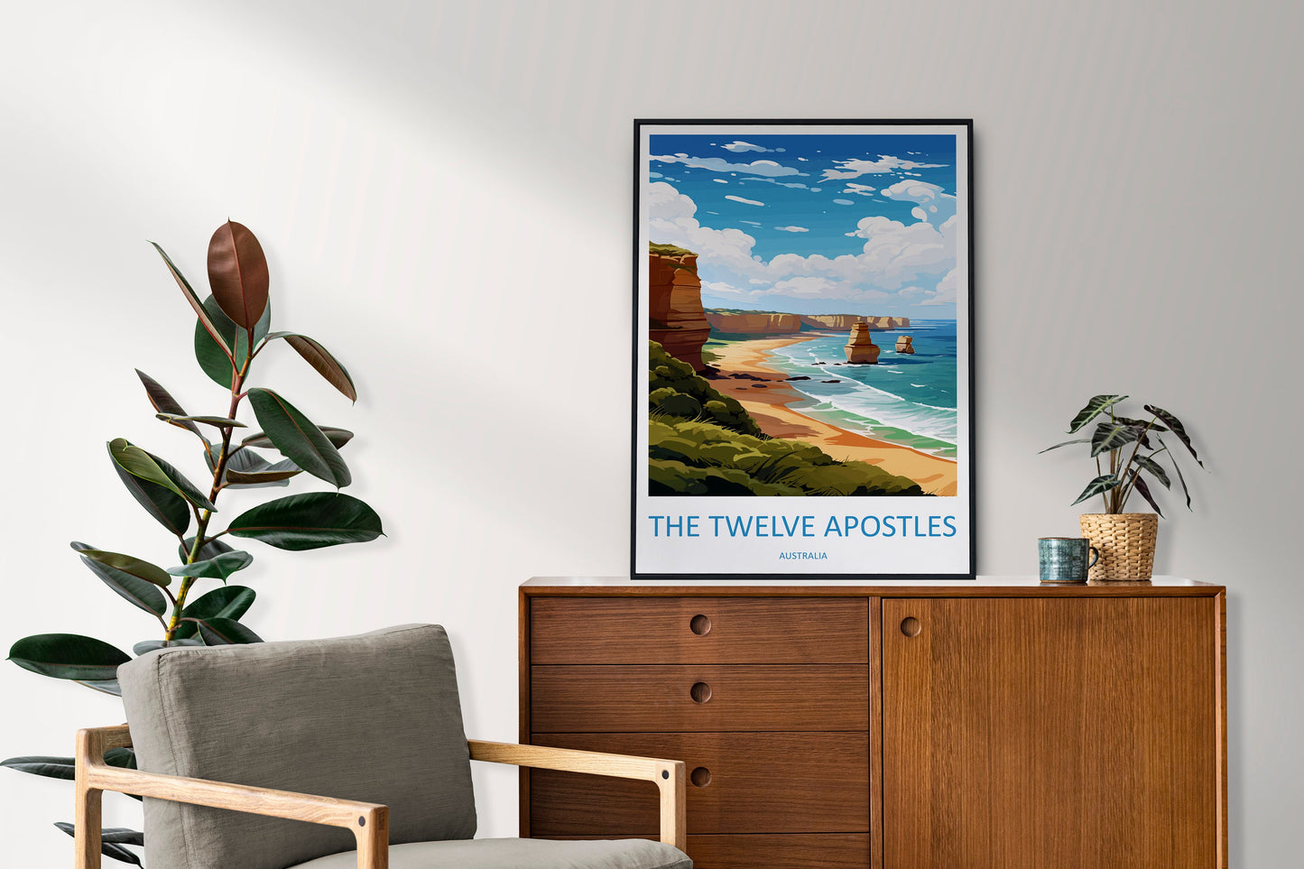 The Twelve Apostles Travel Print Wall Art Twelve Apostles Wall Hanging Home Décor Twelve Apostles Gift Art Lovers Wall Art Australia Poster