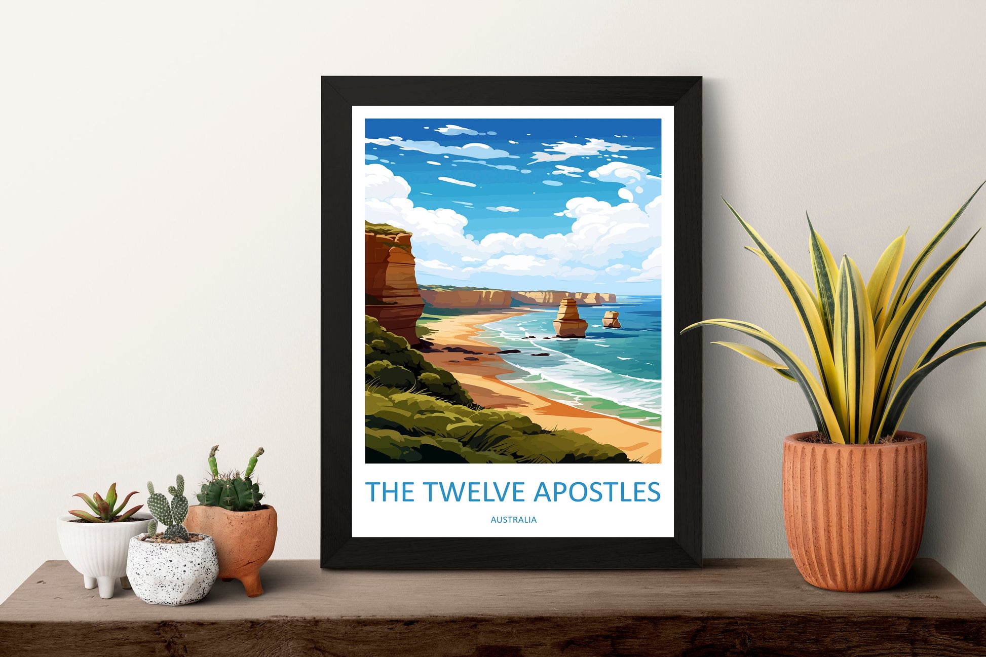The Twelve Apostles Travel Print Wall Art Twelve Apostles Wall Hanging Home Décor Twelve Apostles Gift Art Lovers Wall Art Australia Poster